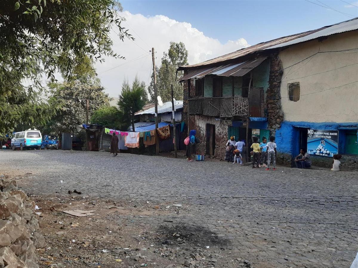 Lodge Du Chateau Gondar Bagian luar foto