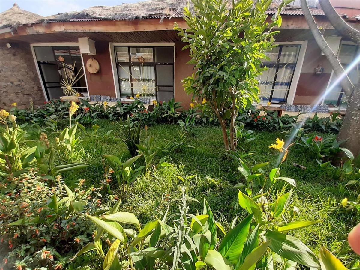 Lodge Du Chateau Gondar Bagian luar foto